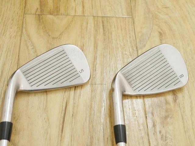 Iron set : Ping : ชุดเหล็ก Ping i Series (ออกปี 2016) มีเหล็ก 5-Pw (6 ชิ้น) ก้านเหล็ก Ping CFS Flex S