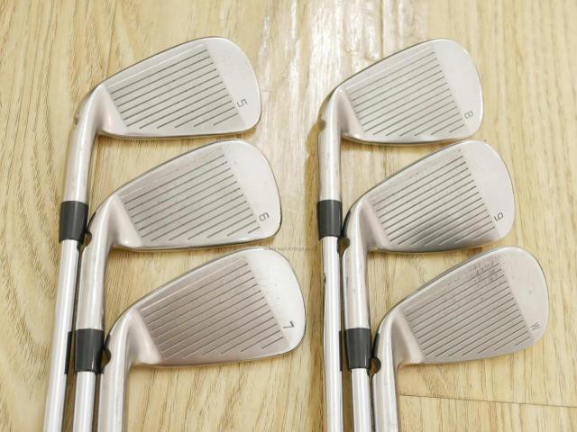 Iron set : Ping : ชุดเหล็ก Ping i Series (ออกปี 2016) มีเหล็ก 5-Pw (6 ชิ้น) ก้านเหล็ก Ping CFS Flex S