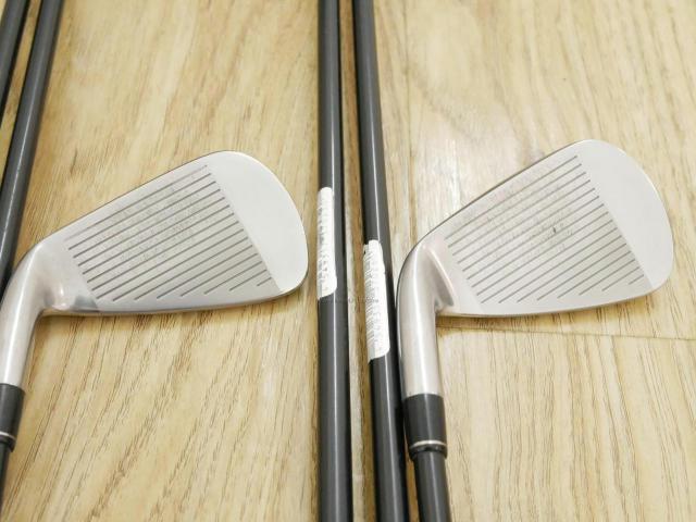 Iron set : Yonex : ชุดเหล็ก Yonex E-Zone Tri-G (รุ่นปี 2017 หน้าเด้ง ตีไกลมากๆ) มีเหล็ก 5-Pw,Sw (7 ชิ้น) ก้านกราไฟต์ Flex SR