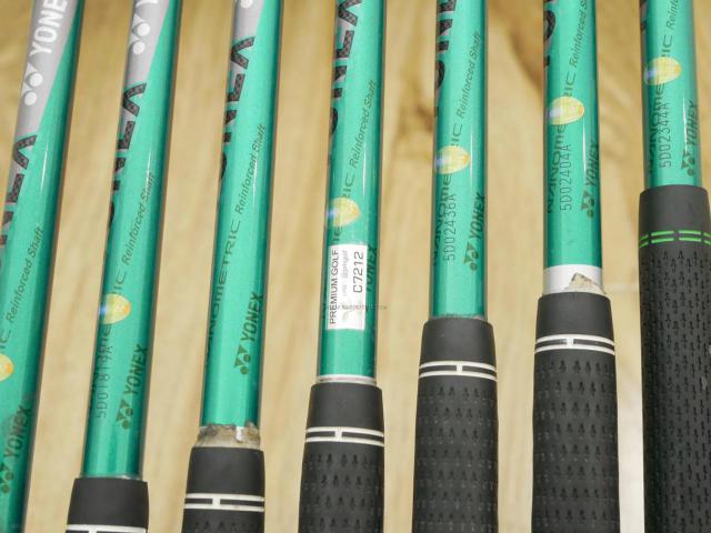 Iron set : Yonex : ชุดเหล็ก Yonex E-Zone Tri-G (รุ่นปี 2017 หน้าเด้ง ตีไกลมากๆ) มีเหล็ก 5-Pw,Sw (7 ชิ้น) ก้านกราไฟต์ Flex SR