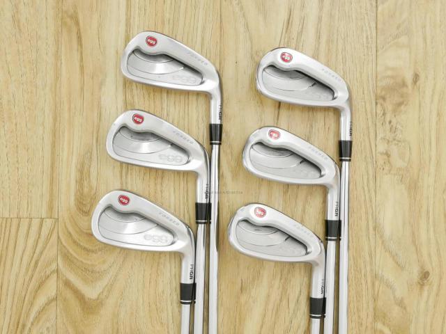 Iron set : PRGR : ชุดเหล็ก PRGR NEW Egg Forged (รุ่นปี 2020 ตีง่ายและไกลมากๆ เด้งสุดๆ COR 0.82) มีเหล็ก 6-Pw,Aw (6 ชิ้น) ก้านเหล็ก NS Pro 950 NEO Flex R