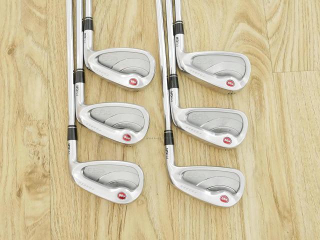 Iron set : PRGR : ชุดเหล็ก PRGR NEW Egg Forged (รุ่นปี 2020 ตีง่ายและไกลมากๆ เด้งสุดๆ COR 0.82) มีเหล็ก 6-Pw,Aw (6 ชิ้น) ก้านเหล็ก NS Pro 950 NEO Flex R