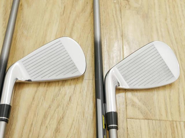 Iron set : Callaway : ชุดเหล็ก Callaway EPIC Forged Star (รุ่นท้อปสุด ปี 2020 ตีไกลกว่าปกติ 2 เบอร์) มีเหล็ก 6-Pw,Aw (6 ชิ้น) ก้านกราไฟต์ Fujikura Speeder Evolution Flex SR