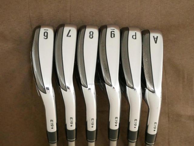 Iron set : Callaway : ชุดเหล็ก Callaway EPIC Forged Star (รุ่นท้อปสุด ปี 2020 ตีไกลกว่าปกติ 2 เบอร์) มีเหล็ก 6-Pw,Aw (6 ชิ้น) ก้านกราไฟต์ Fujikura Speeder Evolution Flex SR