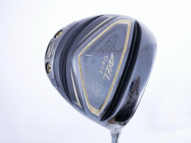 Driver : Tsuruya : Tsuruya AXEL Gold Premium III (รุ่นปี 2019 ตัวท๊อป หน้าเด้งสุดๆ COR 0.86 ของใหม่ 4 หมื่น) Loft 10.5 Flex R