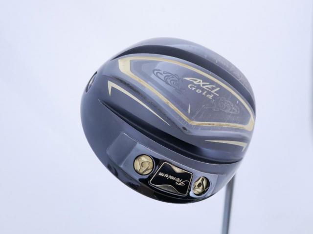 Driver : Tsuruya : Tsuruya AXEL Gold Premium III (รุ่นปี 2019 ตัวท๊อป หน้าเด้งสุดๆ COR 0.86 ของใหม่ 4 หมื่น) Loft 10.5 Flex R