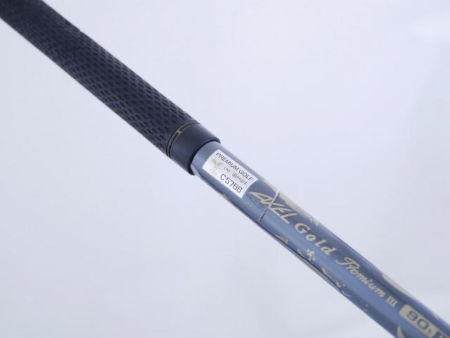 Driver : Tsuruya : Tsuruya AXEL Gold Premium III (รุ่นปี 2019 ตัวท๊อป หน้าเด้งสุดๆ COR 0.86 ของใหม่ 4 หมื่น) Loft 10.5 Flex R