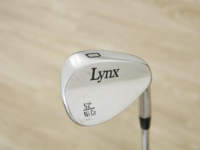Wedge : Other : Wedge Lynx NI Cr Loft 52 ก้านเหล็ก Dynamic Gold 