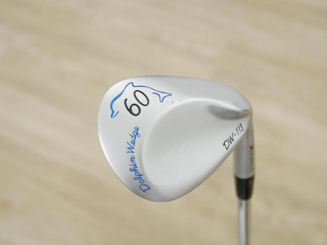 Wedge : Other : Wedge Kasco Dolphin DW-113 Loft 60 ก้านเหล็ก True Temper Lite Flex S