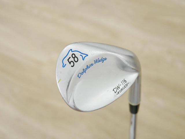 Wedge : Other : Wedge Kasco Dolphin DW-116 Forged Loft 58 ก้านเหล็ก NS Pro 950 NEO Flex S
