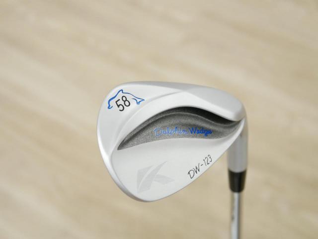 Wedge : Other : Wedge Kasco Dolphin DW-123 Forged Loft 58 ก้านเหล็ก NS Pro 950 NEO Wedge