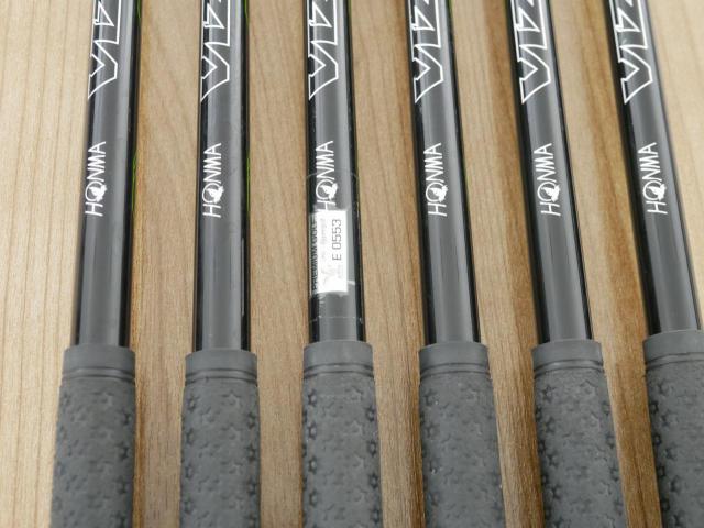 Iron set : Honma : ชุดเหล็ก Honma Tour World TW747P (รุ่นปี 2019) มีเหล็ก 6-11 (6 ชิ้น) ก้านกราไฟต์ Honma Vizard IB-WF 85 Flex S