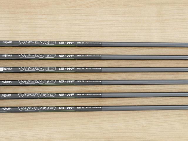 Iron set : Honma : ชุดเหล็ก Honma Tour World TW747P (รุ่นปี 2019) มีเหล็ก 6-11 (6 ชิ้น) ก้านกราไฟต์ Honma Vizard IB-WF 85 Flex S
