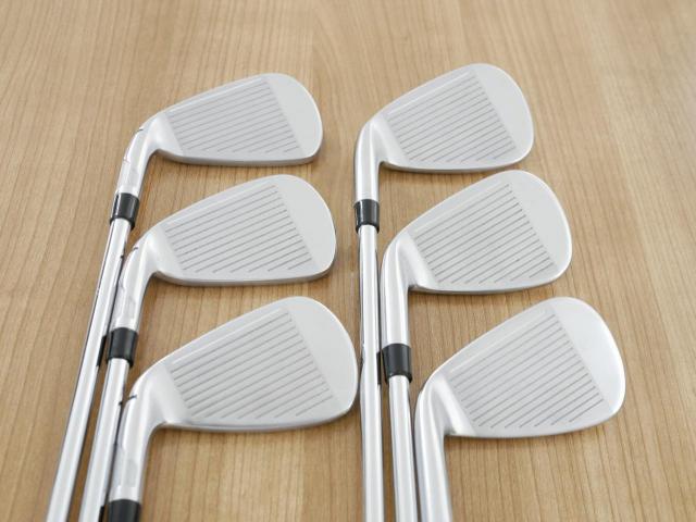Iron set : Taylormade : ชุดเหล็ก Taylormade Qi (ออกปี 2024 Japan Spec.) มีเหล็ก 6-Pw,Aw (6 ชิ้น) ก้านเหล็ก NS Pro 820GH Flex R