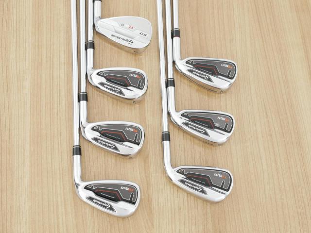 Iron set : Taylormade : ชุดเหล็ก Taylormade RSi 1 มีเหล็ก 5-Pw,Aw (7 ชิ้น) ก้านเหล็ก KBS C-Taper 90 Flex R