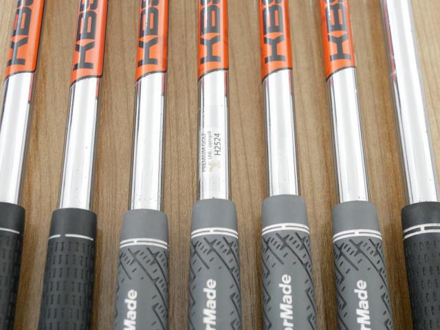 Iron set : Taylormade : ชุดเหล็ก Taylormade RSi 1 มีเหล็ก 5-Pw,Aw (7 ชิ้น) ก้านเหล็ก KBS C-Taper 90 Flex R