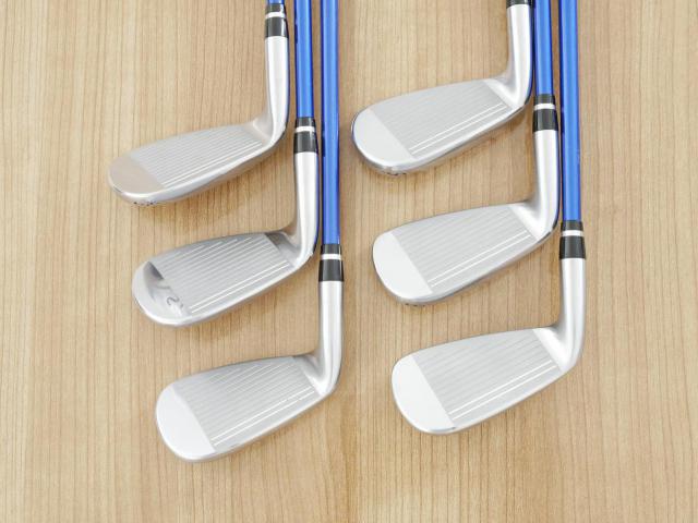 Iron set : Yamaha : ชุดเหล็ก Yamaha Inpres UD+2 (ปี 2018 ตีไกลที่สุด ไกลกว่าเหล็กทั่วไป 2 เบอร์) มีเหล็ก 7-Pw,Aw,As (6 ชิ้น) ก้านกราไฟต์ Flex R