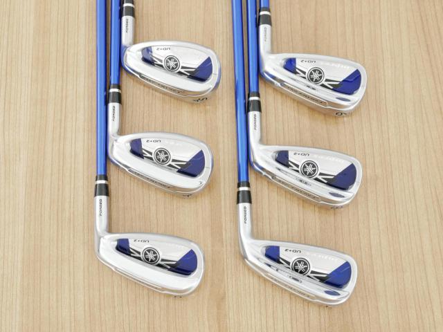 Iron set : Yamaha : ชุดเหล็ก Yamaha Inpres UD+2 (ปี 2018 ตีไกลที่สุด ไกลกว่าเหล็กทั่วไป 2 เบอร์) มีเหล็ก 7-Pw,Aw,As (6 ชิ้น) ก้านกราไฟต์ Flex R