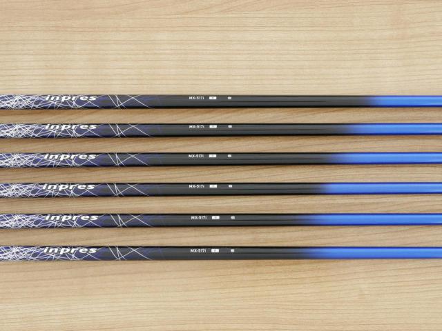 Iron set : Yamaha : ชุดเหล็ก Yamaha Inpres UD+2 (ปี 2018 ตีไกลที่สุด ไกลกว่าเหล็กทั่วไป 2 เบอร์) มีเหล็ก 7-Pw,Aw,As (6 ชิ้น) ก้านกราไฟต์ Flex R