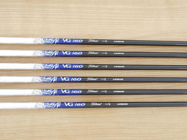 Iron set : Titleist : ชุดเหล็ก Titleist VG3 Forged (Japan Spec. ออกปี 2015) มีเหล็ก 5-Pw (6 ชิ้น) ก้านกราไฟต์ Mitsubishi Rayon VGi 60 Flex S