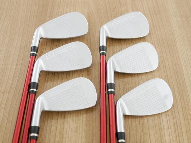 Iron set : Yamaha : ชุดเหล็ก Yamaha Inpres RMX UD+2 (ปี 2017 ตีไกลที่สุด ไกลกว่าเหล็กทั่วไป 2 เบอร์) มีเหล็ก 5-Pw (6 ชิ้น) ก้านกราไฟต์ Mitsubishi Bassara i50xct Flex R