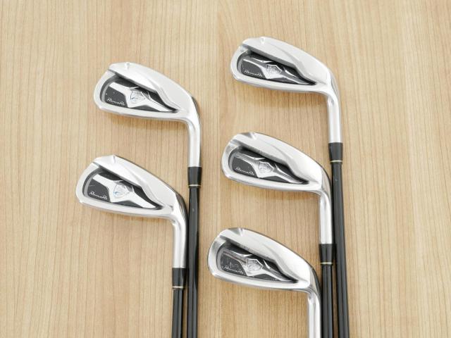 Iron set : Romaro : ชุดเหล็ก Romaro Ray Alpha (ปี 2017 ใบใหญ่ หน้า Titanium) มีเหล็ก 6-Pw (5 ชิ้น) ก้านกราไฟต์ Flex R