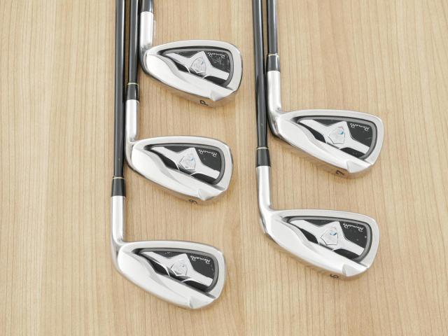 Iron set : Romaro : ชุดเหล็ก Romaro Ray Alpha (ปี 2017 ใบใหญ่ หน้า Titanium) มีเหล็ก 6-Pw (5 ชิ้น) ก้านกราไฟต์ Flex R