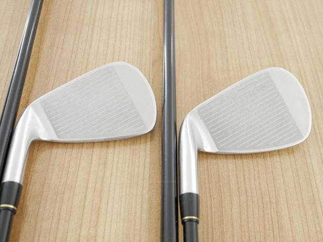 Iron set : Romaro : ชุดเหล็ก Romaro Ray Alpha (ปี 2017 ใบใหญ่ หน้า Titanium) มีเหล็ก 6-Pw (5 ชิ้น) ก้านกราไฟต์ Flex R