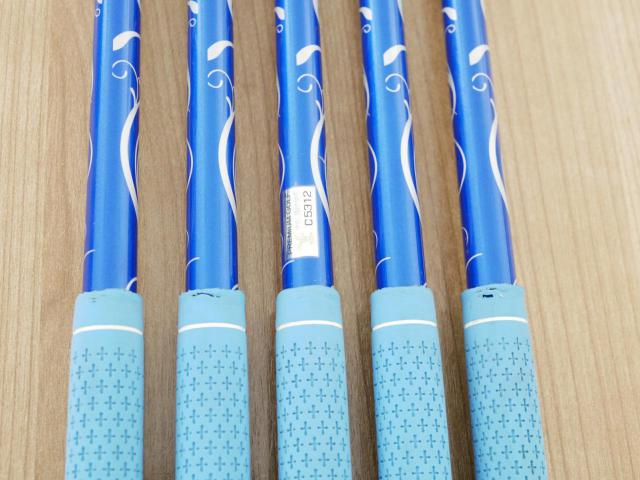 Iron set : Romaro : ชุดเหล็ก Romaro Ray Alpha (ปี 2017 ใบใหญ่ หน้า Titanium) มีเหล็ก 6-Pw (5 ชิ้น) ก้านกราไฟต์ Flex R