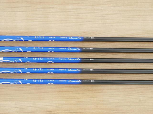 Iron set : Romaro : ชุดเหล็ก Romaro Ray Alpha (ปี 2017 ใบใหญ่ หน้า Titanium) มีเหล็ก 6-Pw (5 ชิ้น) ก้านกราไฟต์ Flex R