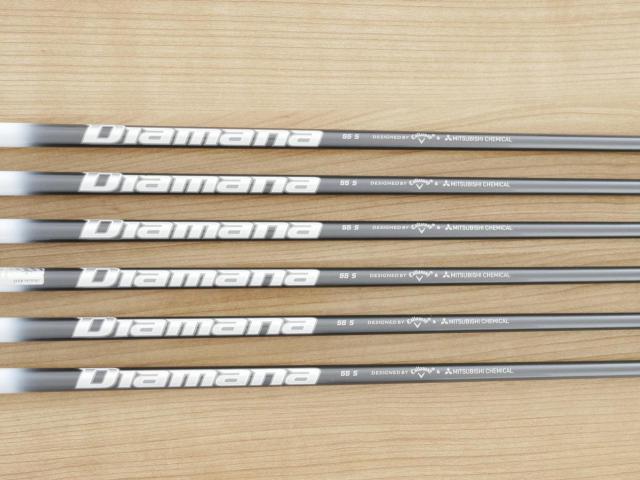 Iron set : Callaway : ชุดเหล็ก Callaway APEX DCB Forged (ปี 2022) มีเหล็ก 5-Pw (6 ชิ้น) ก้านกราไฟต์ Mitsubishi Diamana 55 Flex S