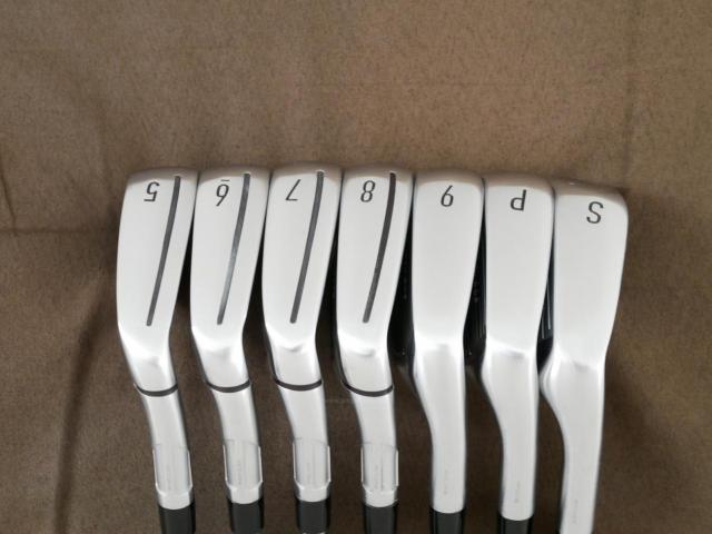 Iron set : Taylormade : ชุดเหล็ก Taylormade Qi (ออกปี 2024 Japan Spec.) มีเหล็ก 5-Pw,Sw (7 ชิ้น) ก้านเหล็ก NS Pro 910GH Flex S