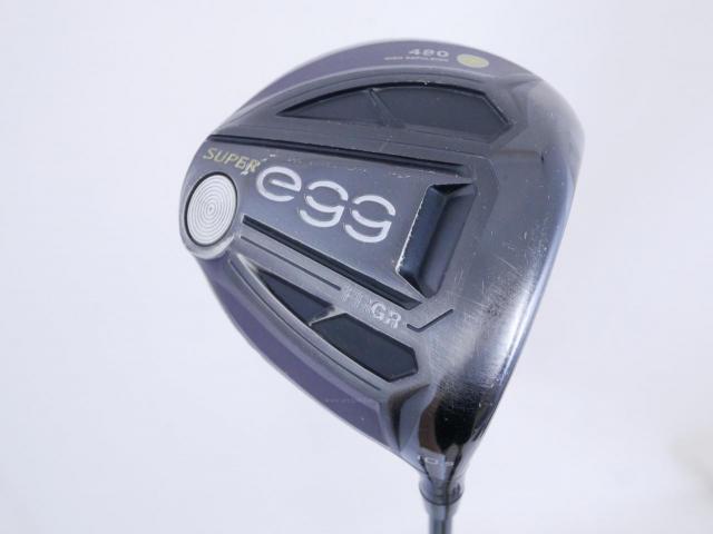 Driver : PRGR : ไดรเวอร์ PRGR Super EGG 480cc. (ปี 2021 หน้าเด้งเกินกฏ ตีไกลมาก) Loft 10.5 ก้าน Fujikura Vista Pro 65 Flex R