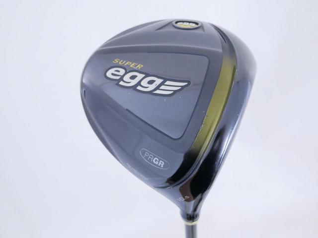 Driver : PRGR : ไดรเวอร์ PRGR Super EGG (ปี 2019 หน้าเด้งเกินกฏ COR 0.86) Loft 10.5 ก้าน M-40 Flex SR