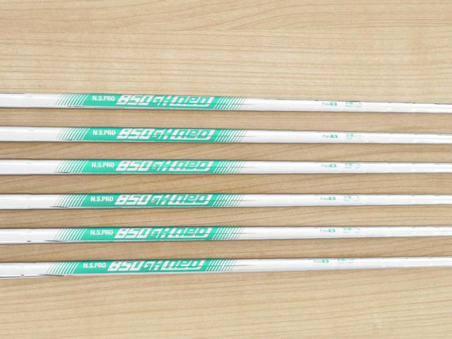 Iron set : Yamaha : ชุดเหล็ก Yamaha Inpres DriveStar (ออกปี 2023 ตีไกลที่สุด ไกลกว่าเหล็กทั่วไป 2 เบอร์ หน้าเด้งมากๆ) มีเหล็ก 6-Pw,Aw (6 ชิ้น) ก้านเหล็ก NS Pro 850 NEO Flex S