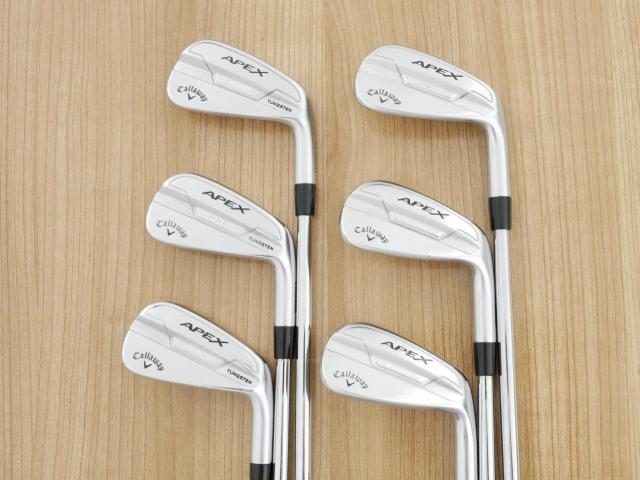 Iron set : Callaway : ชุดเหล็ก Callaway APEX Pro Forged (ออกปี 2022) มีเหล็ก 5-Pw (6 ชิ้น) ก้านเหล็ก NS Pro Modus 105 Flex S
