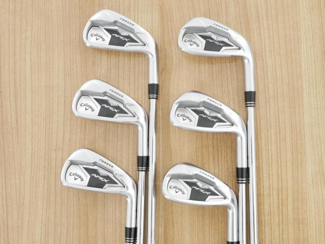 Iron set : Callaway : ชุดเหล็ก Callaway APEX Forged (ปี 2020) มีเหล็ก 5-Pw (6 ชิ้น) ก้านเหล็ก NS Pro 950 Flex S