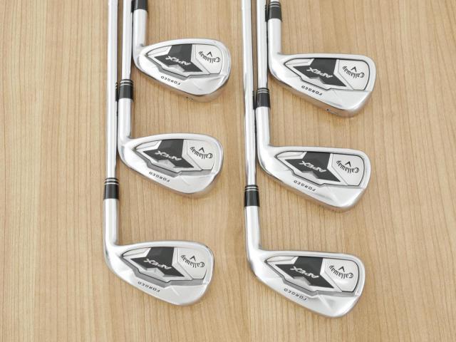 Iron set : Callaway : ชุดเหล็ก Callaway APEX Forged (ปี 2020) มีเหล็ก 5-Pw (6 ชิ้น) ก้านเหล็ก NS Pro 950 Flex S