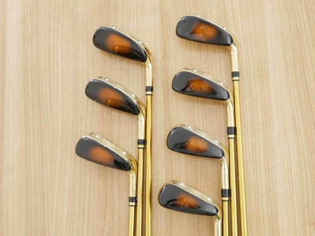 Iron set : Katana : ชุดเหล็กกระเทย Katana Sniper i (ตีง่ายมากๆ ไกลมากๆ) มีเหล็ก 5-Pw,Aw (7 ชิ้น เบอร์ 5 ตีระยะเท่าเหล็ก 4 ปกติ) ก้านกราไฟต์ Flex R