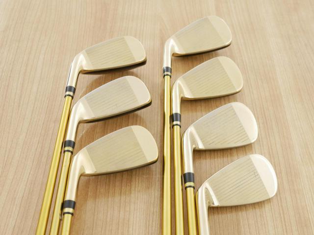 Iron set : Katana : ชุดเหล็กกระเทย Katana Sniper i (ตีง่ายมากๆ ไกลมากๆ) มีเหล็ก 5-Pw,Aw (7 ชิ้น เบอร์ 5 ตีระยะเท่าเหล็ก 4 ปกติ) ก้านกราไฟต์ Flex R