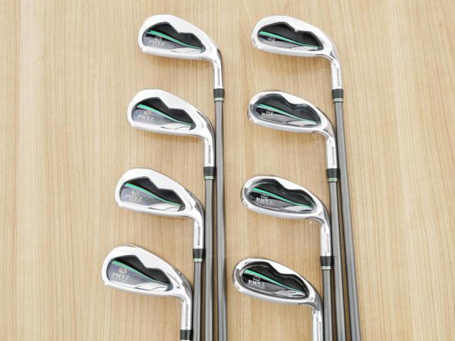 Iron set : Tourstage : ชุดเหล็ก Tourstage PHYZ (ซีรี่ย์ท๊อป ใบใหญ่ ตีง่าย ไกล) มีเหล็ก 5-Pw,Aw,Sw (8 ชิ้น) ก้านกราไฟต์ Flex R