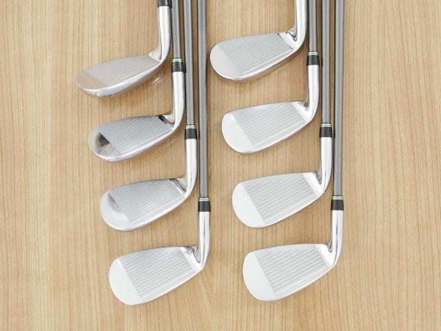 Iron set : Tourstage : ชุดเหล็ก Tourstage PHYZ (ซีรี่ย์ท๊อป ใบใหญ่ ตีง่าย ไกล) มีเหล็ก 5-Pw,Aw,Sw (8 ชิ้น) ก้านกราไฟต์ Flex R