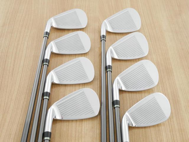 Iron set : Tourstage : ชุดเหล็ก Tourstage PHYZ (ซีรี่ย์ท๊อป ใบใหญ่ ตีง่าย ไกล) มีเหล็ก 5-Pw,Aw,Sw (8 ชิ้น) ก้านกราไฟต์ Flex R