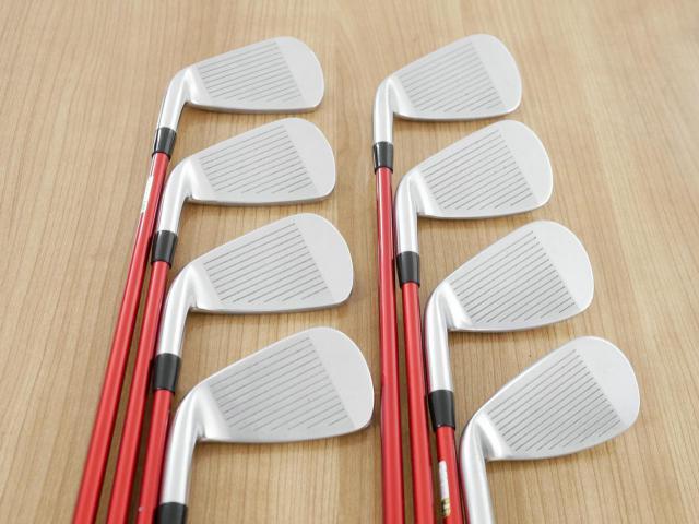 Iron set : Bridgestone : ชุดเหล็ก Bridgestone J15 (ตีง่าย ไกล) มีเหล็ก 5-Pw,Aw,Sw (8 ชิ้น) ก้านกราไฟต์ Tour AD Flex S