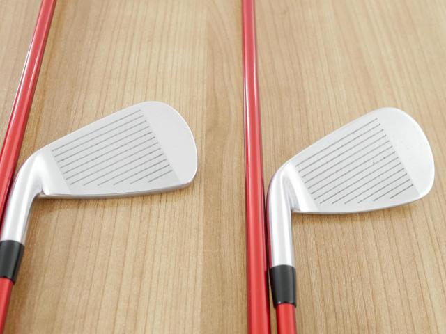 Iron set : Bridgestone : ชุดเหล็ก Bridgestone J15 (ตีง่าย ไกล) มีเหล็ก 5-Pw,Aw,Sw (8 ชิ้น) ก้านกราไฟต์ Tour AD Flex S
