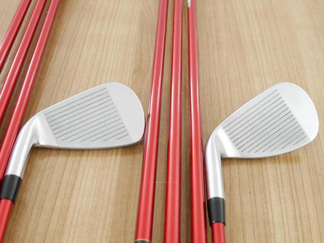 Iron set : Bridgestone : ชุดเหล็ก Bridgestone J15 (ตีง่าย ไกล) มีเหล็ก 5-Pw,Aw,Sw (8 ชิ้น) ก้านกราไฟต์ Tour AD Flex S