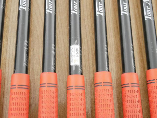 Iron set : Bridgestone : ชุดเหล็ก Bridgestone J15 (ตีง่าย ไกล) มีเหล็ก 5-Pw,Aw,Sw (8 ชิ้น) ก้านกราไฟต์ Tour AD Flex S