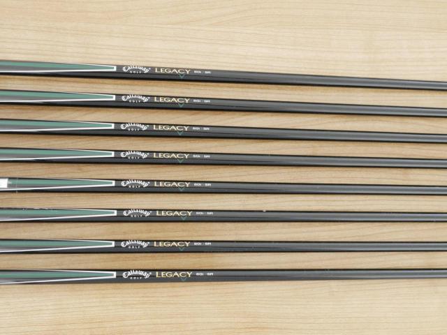 Iron set : Callaway : ชุดเหล็ก Callaway Legacy V (Forged) มีเหล็ก 4-Pw,Aw (8 ชิ้น) ก้านกราไฟต์ Flex SR