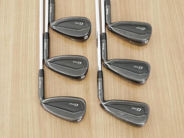 Iron set : Ping : ชุดเหล็ก Ping G710 (ปี 2021 Japan Spec. ใบใหญ่ ง่ายที่สุด ไกลที่สุดของ Ping) มีเหล็ก 5-Pw (6 ชิ้น) ก้านเหล็ก NS Pro 950 NEO Flex R
