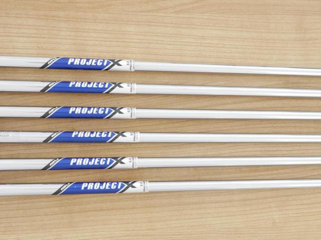 Iron set : PRGR : ชุดเหล็ก PRGR 03 Forged (รุ่นปี 2023 ตีง่าย ไกลมากๆๆ) มีเหล็ก 6-Pw,AW (6 ชิ้น) ก้านเหล็ก Project X 6.0 Flex SX